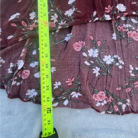 Torrid Babydoll Gauze Surplice Tunic Top - Picture 11 of 13